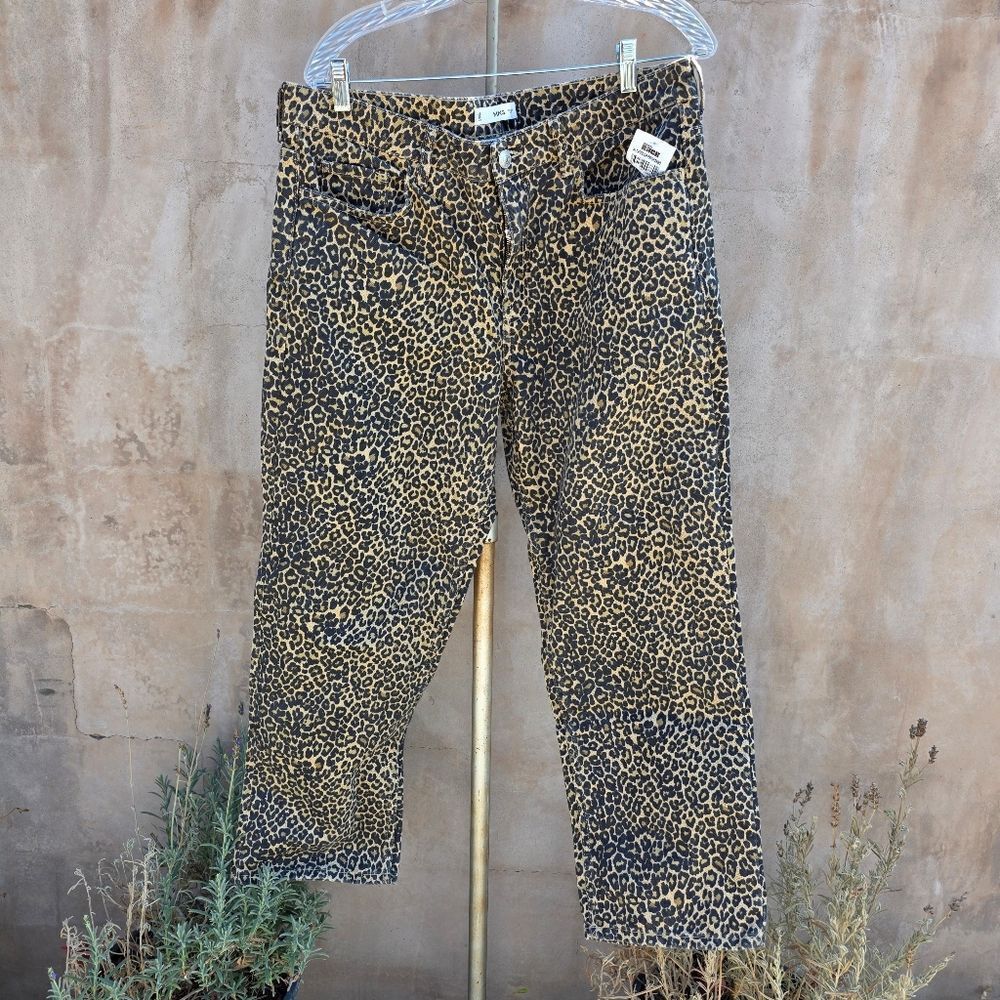 Mng mango leopard jeans